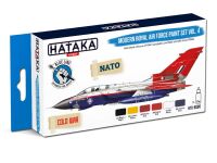 HTK-BS85 Modern Royal Air Force paint set vol. 4 – BLUE LINE  8 x 17ml