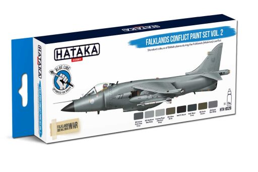 HTK-BS28 Falklands Conflict paint set vol. 2  – BLUE LINE farby modelarskie