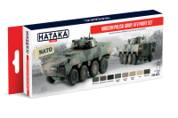 HTK-AS72 Modern Polish Army AFV paint set of 8 x 17ml