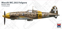 H2K72007 Macchi MC.202 Folgore, Russia 1942 (ex Hasegawa)!