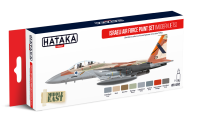 HTK-AS62 Israeli Air Force model paint set (modern jets)