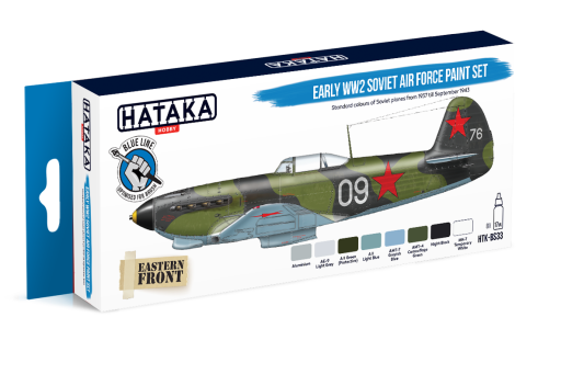 HTK-BS33 Early WW2 Soviet Air Force paint set farby modelarskie