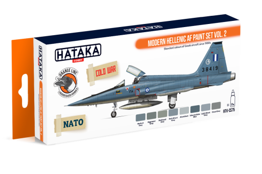 HTK-CS75 Modern Hellenic AF paint set vol. 2 farby modelarskie