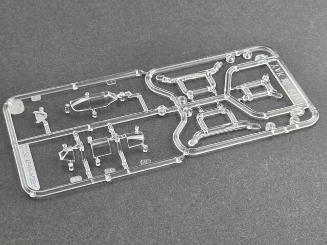 You wanted the new Jak-1b clear sprue? Here it is