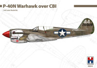 H2K48002 P-40N Warhawk over CBI ex-Hasegawa!