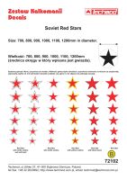 72102 Soviet Red Stars decals