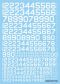 TCH72108 U.S. Serials & Code Numbers (white). - 2