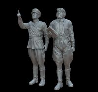 F72176 Soviet Pilots 1/72.