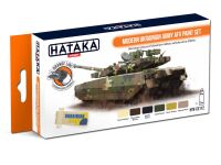 HTK-CS112 Modern Ukrainian Army AFV paint set 6 x 17ml -- ORANGE LINE 