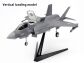 A stand is included to use if you are making a vertical landing model.