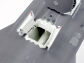 Peep inside the air intake door to see the cover for the lift fan shaft.