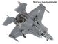 The vertical landing model has its roll posts activated and engine nozzle pointing downward, plus two of the weapons bay doors half-open.