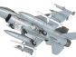 Center tank and ECM pod parts can be removed after assembly is complete, as can the underwing drop tanks.