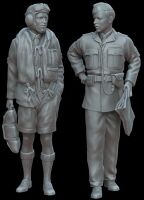 F48009 British Pilots Malta 1942 - 1/48.