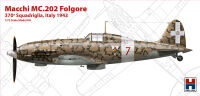 H2K72008 Macchi MC.202 Folgore, Italy 1943 (ex Hasegawa)!