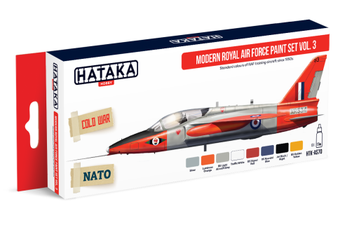 HTK-AS70 Modern Royal Air Force paint set vol. 3, 8 x 17ml