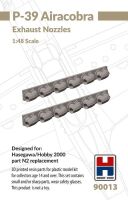 H2K90013 P-39 Airacobra Exhaust Nozzles.
