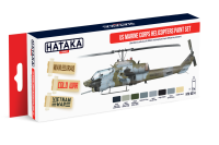 HTK-AS14 US Marine Corps Helicopters Paint Set of 8