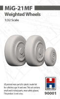 H2K90001 MiG-21 MF Weighted Wheels.