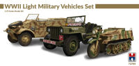 H2K72705  WWII Light Military Vehicles Set - zestaw pojazdów