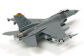 The sleek shape of the F-16CJ Block 50 aircraft is accurately reproduced in a 1/72 scale 