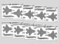 Dedicated illustration pages are also provided for marking options of aircraft from the eight other air arms