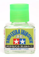 Tamiya 87182 Extra Thin Cement Quick-Set !