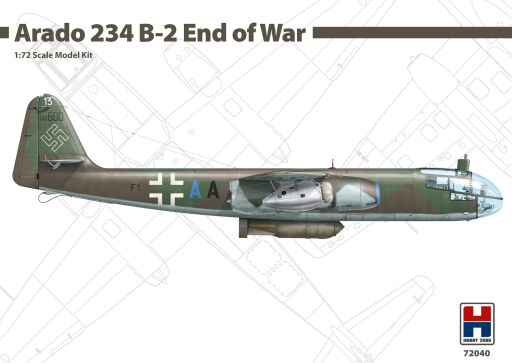 H2K72040 Arado 234 B-2 End of War ex-Dragon!