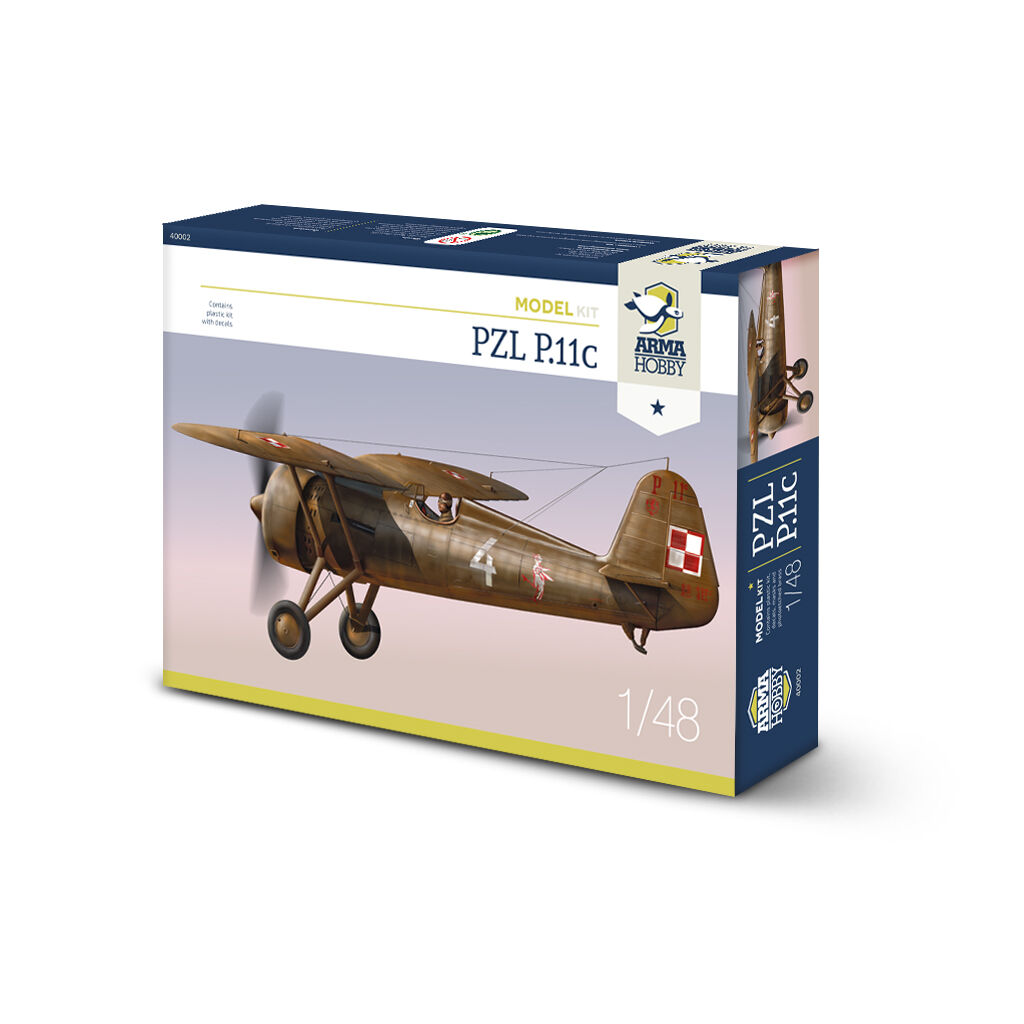40002 PZL P.11c Model Kit 1/48!