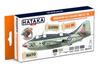 HTK-CS113 Modern RN Fleet Air Arm paint set vol. 1 - ORANGE LINE