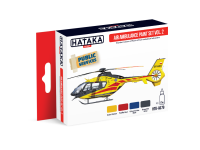HTK-AS79 Air Ambulance (HEMS) paint vol. 2 set 4 x 17ml
