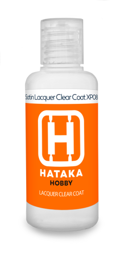 HTK-XP08 Satin Lacquer Clear Coat 60 ml!