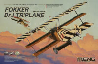 Meng QS-003 Fokker Dr.I Triplane 1/24