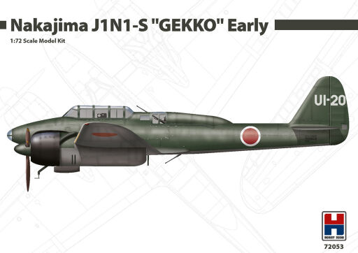H2K72053 Nakajima J1N1-S 