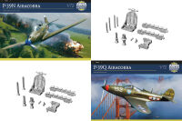 .Bundle P-39Q + P-39N + 2x 3D printed accessories