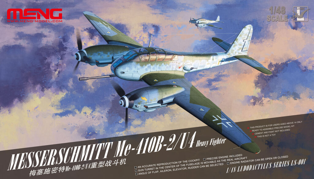 Meng LS-001 Messerschmitt Me-410!