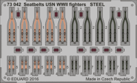 EDU73042 Seatbelts USN WWII fighters STEEL 1/72!