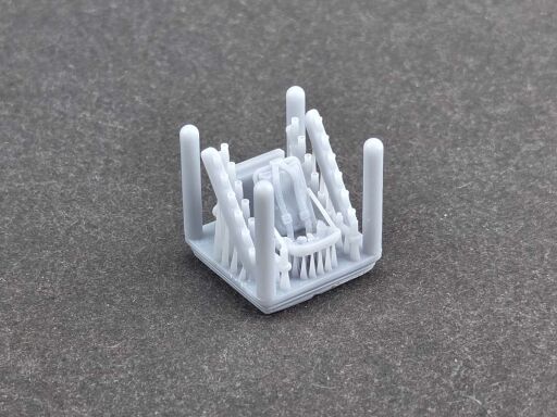 82016 P-51B/C Mustang Detail Set - Late Seat 1/72 3D-print