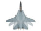 Wing moves smoothly between 20° (take-off, landing) and 75° (parked), thanks to two gear sections.