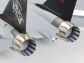 Single part depictions of F110-GE-400 engine nozzles for superb realism and fuss-free assembly.
