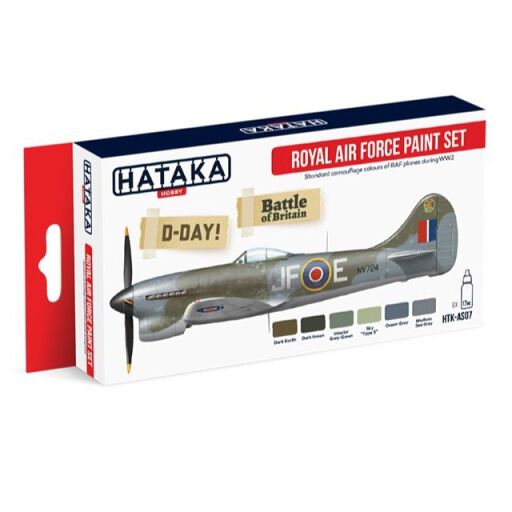 HTK-AS07 Royal Air Force paint set of 6