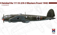 H2K72048 Heinkel He-111 H-2/H-3 Western Front 1940 (HASEGAWA + Cartograf )