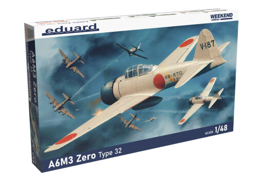 EDU84191 A6M3 Zero Type 32 1/48 weekend