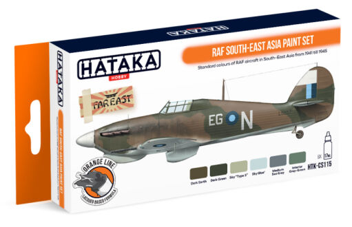 HTK-CS115 RAF South-East Asia paint set farby modelarskie