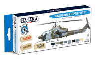 HTK-BS14 US Marine Corps Helicopters Paint Set 8 x 17ml – BLUE LINE 