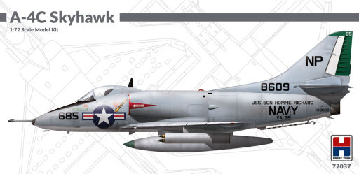 H2K72037 A-4C Skyhawk ex-Fujimi Model samolotu do sklejania