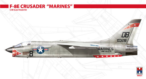 H2K48021 F-8E Crusader 