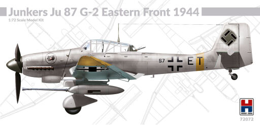 H2K72072 Junkers Ju G-2 Eastern Front 1994 - ACADEMY + CARTOGRAF + MASKS