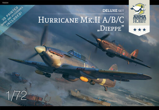 70054 Hurricane Mk II A/B/C "Dieppe" Deluxe Set.