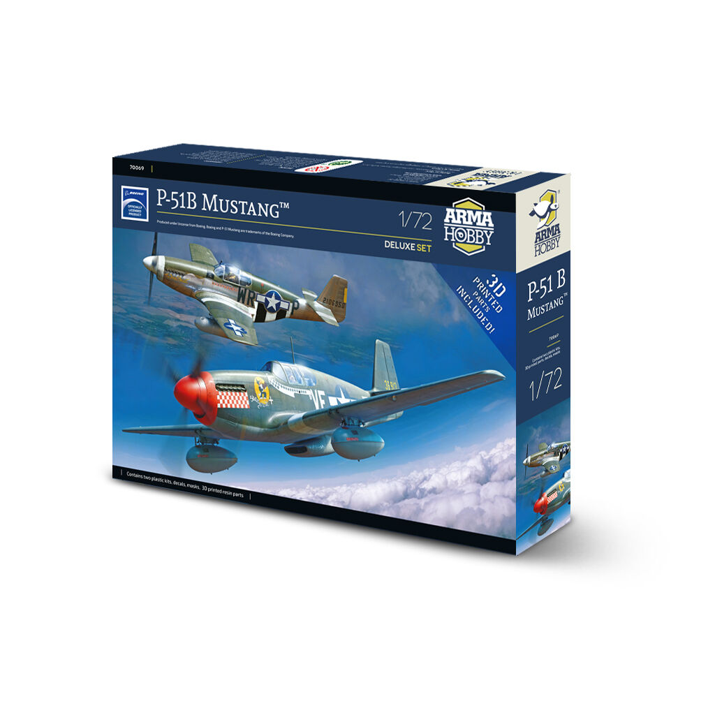 Kit Maquette Avion RS Models 1:72 - North-American P-51H Mustang - Neuf